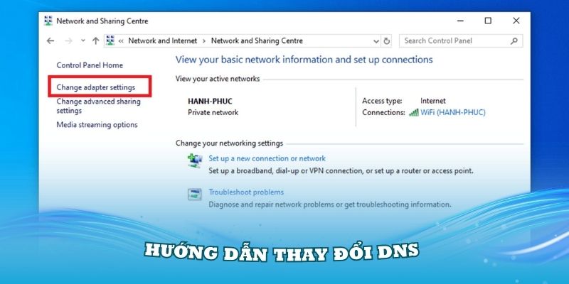 Hướng dẫn thay đổi DNS để truy cập nhà cái W88 bị sập